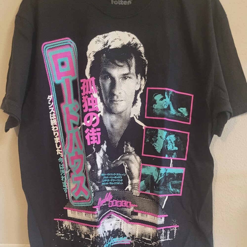 Rucking Fotten Road House Patrick Swayze Tee - Large - Comfort Colors